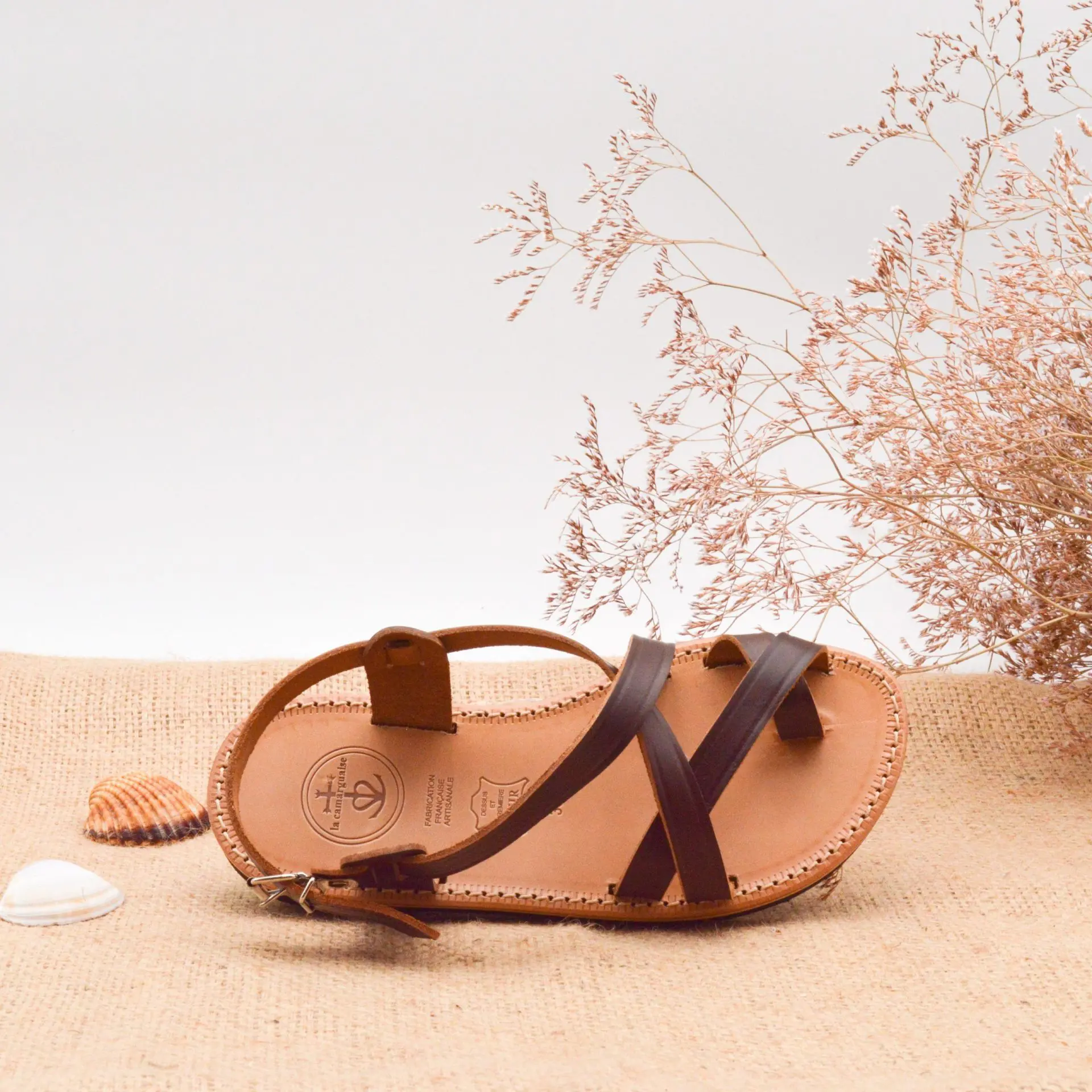 Camargue sandal MARIO brown - Image 2