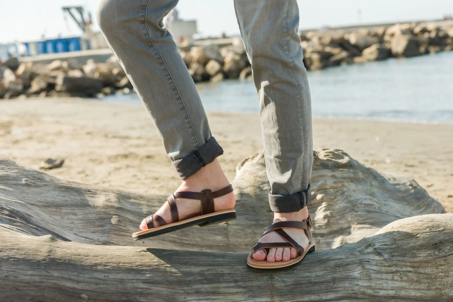 Camargue sandal MARIO brown - Image 5
