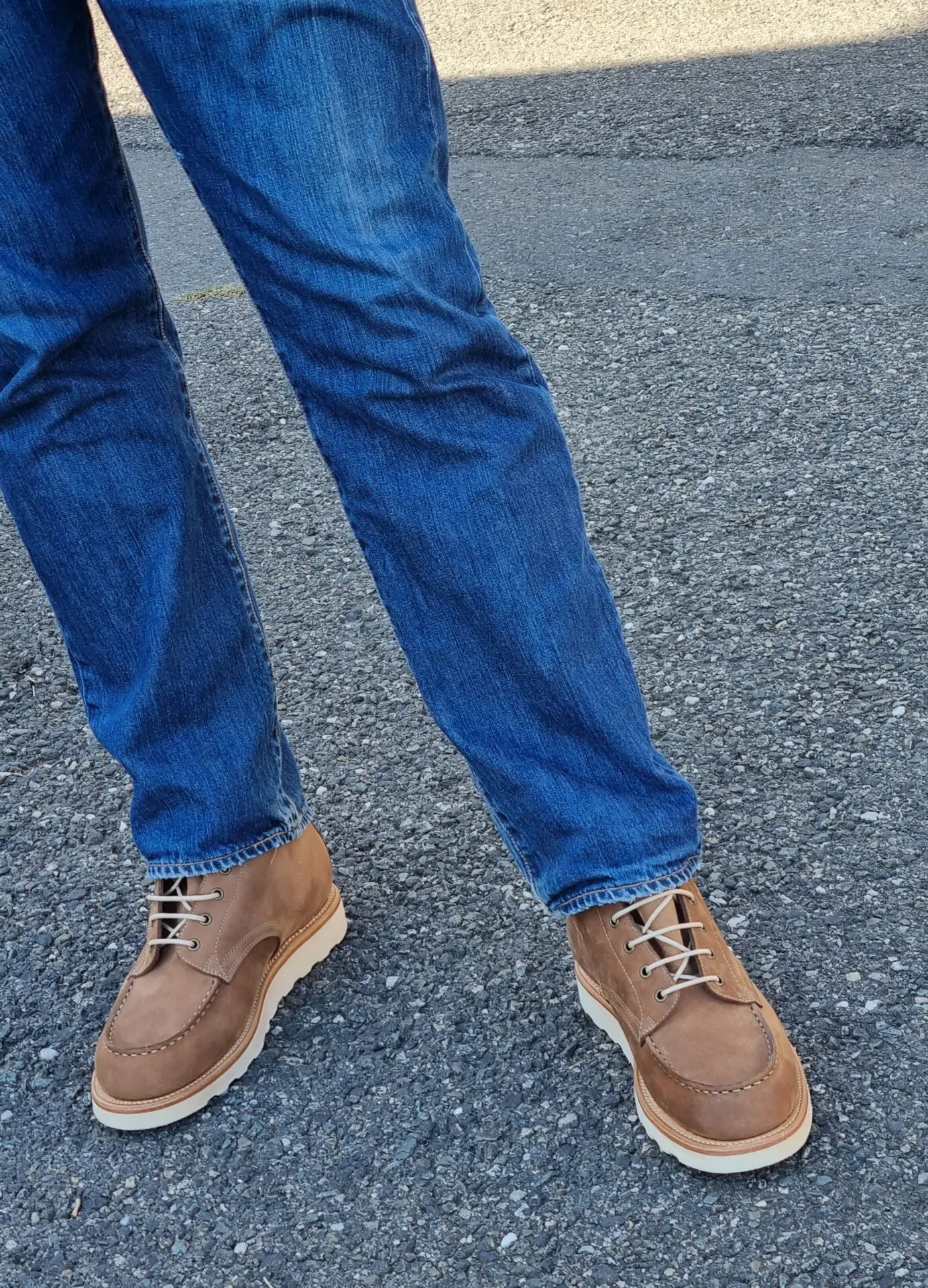 bottine cuir velours angelo