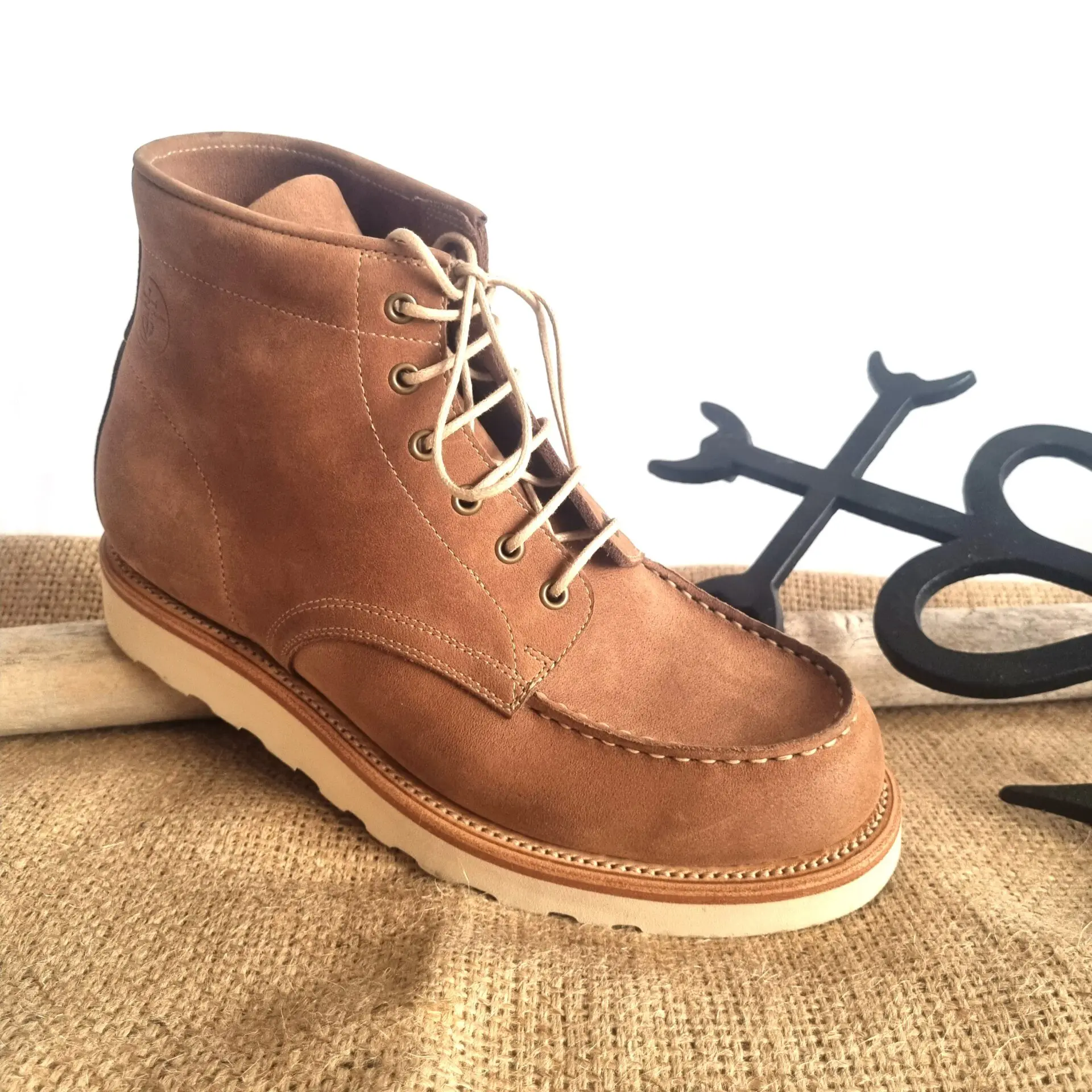 bottine cuir velours angela