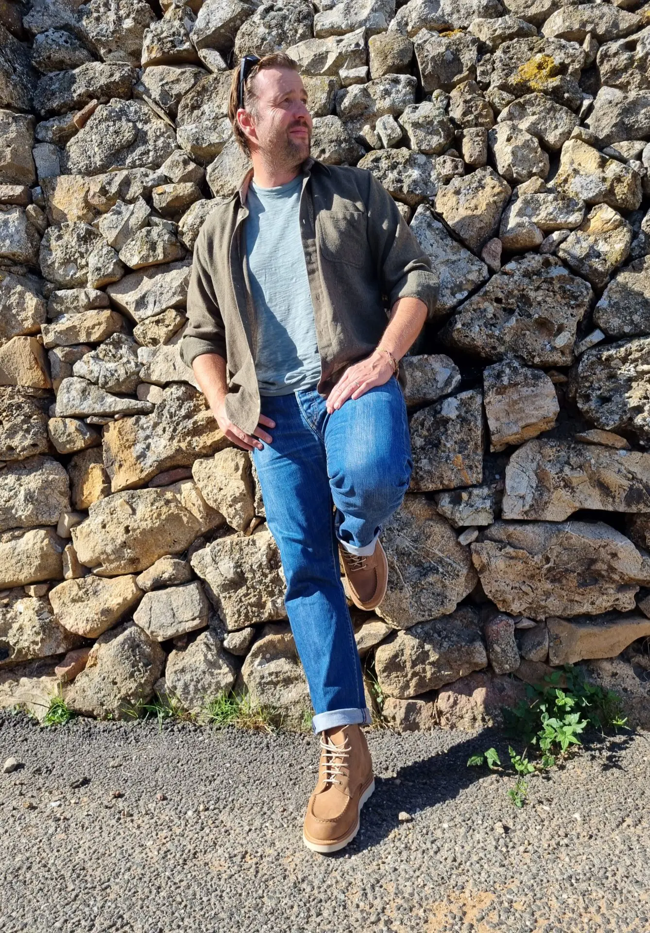 bottine cuir velours angelo