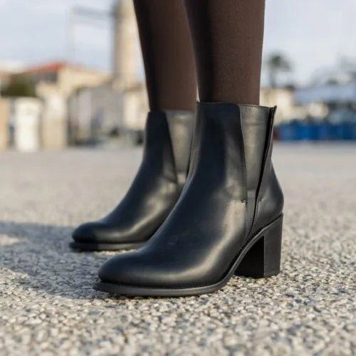 bottine femme réf lise noire