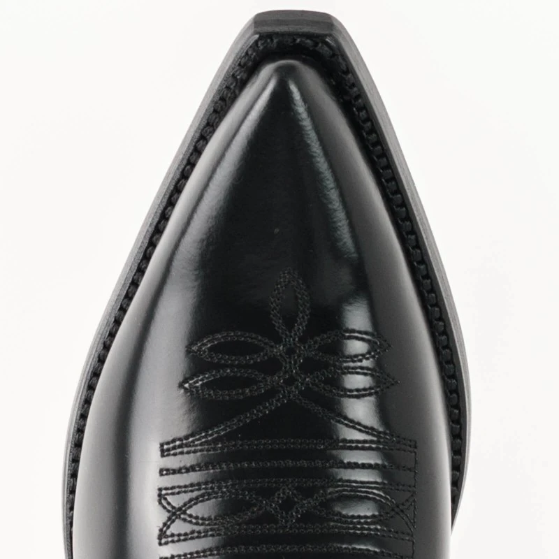 santiag 1920 noir brillant
