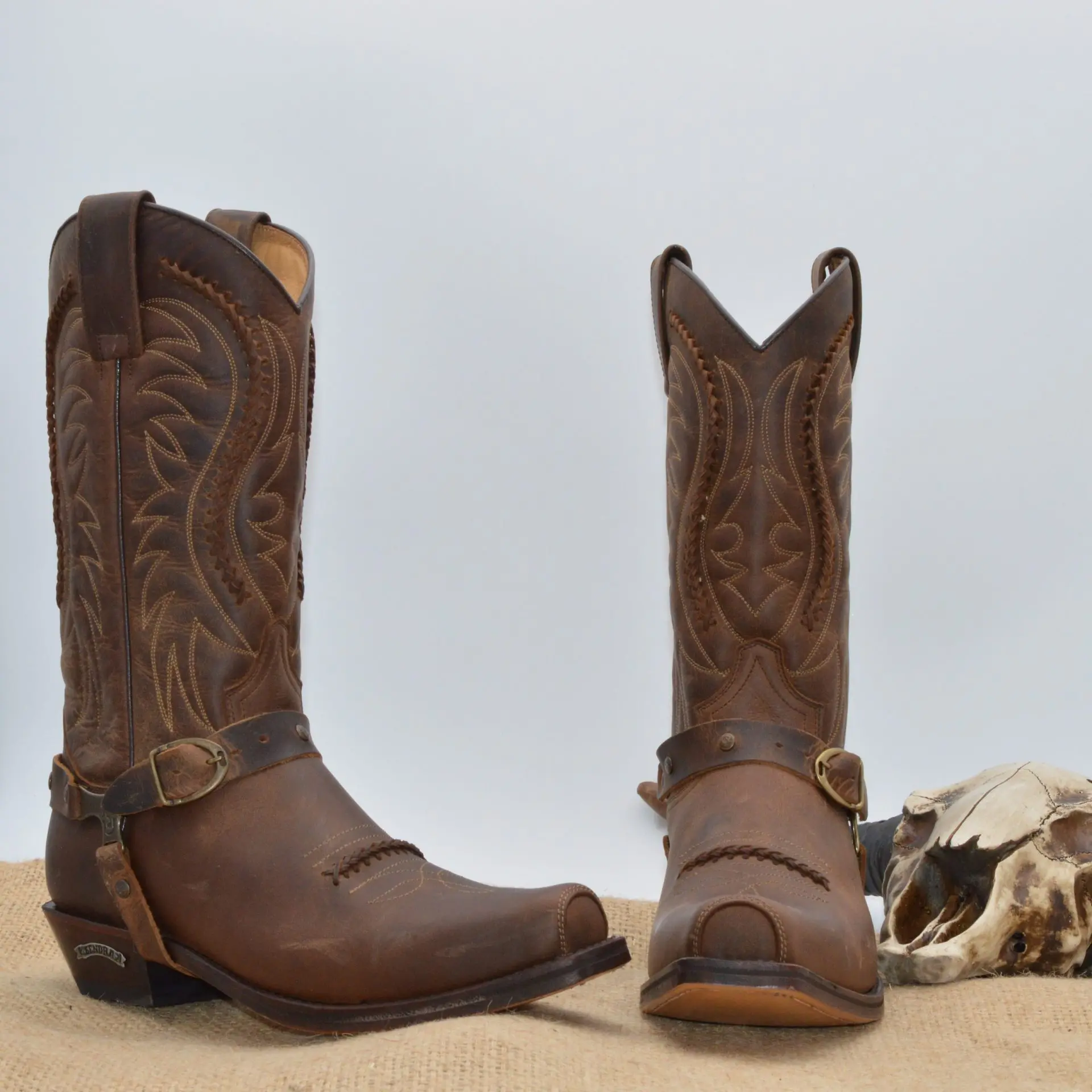 Square toe 3434 brown