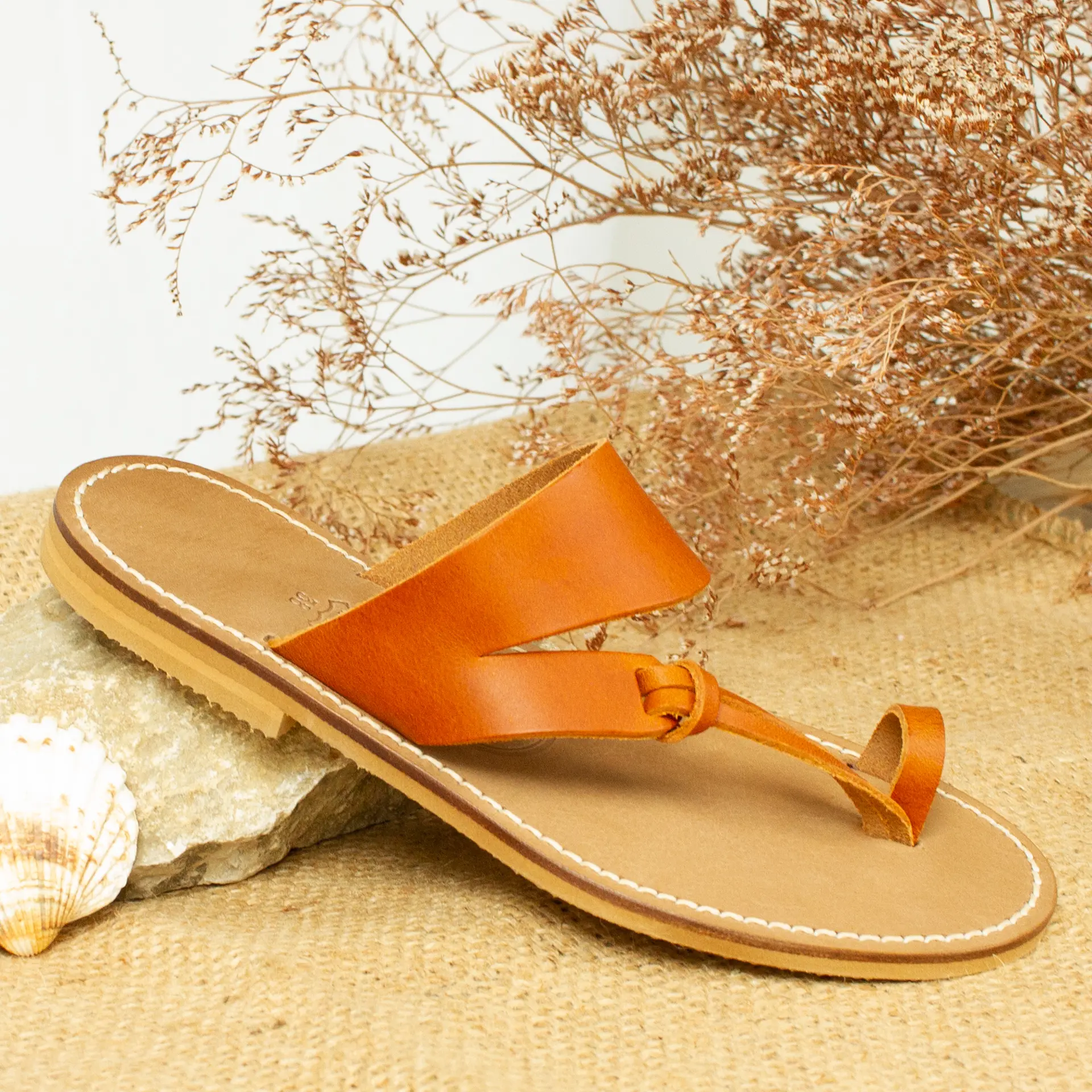 Leather sandal Lou - Image 2