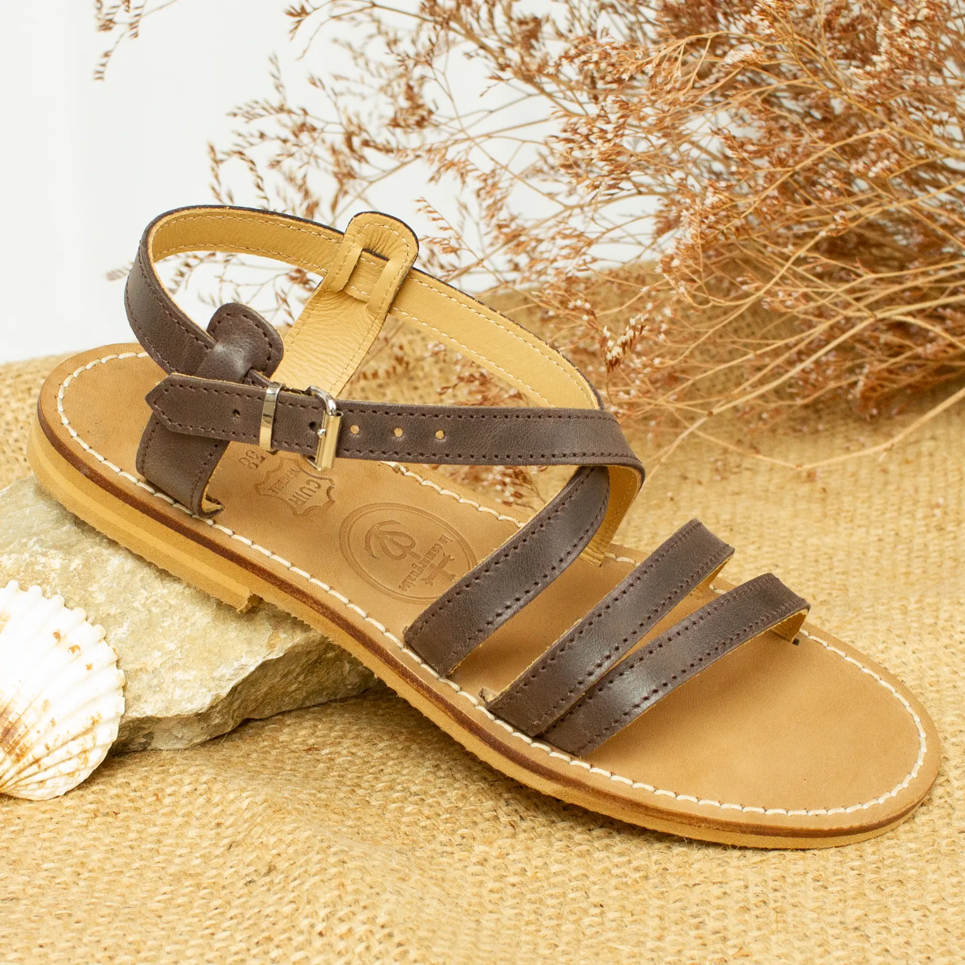 sandale cuir sarah