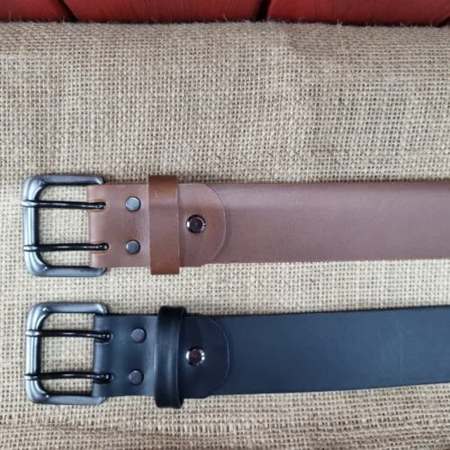ceinture cuir noir 024
