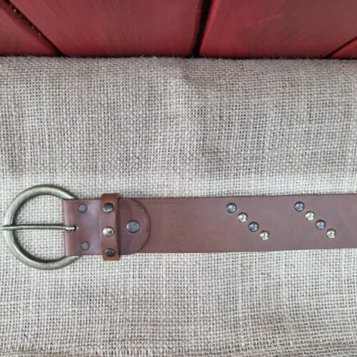 ceinture cuir brun 854
