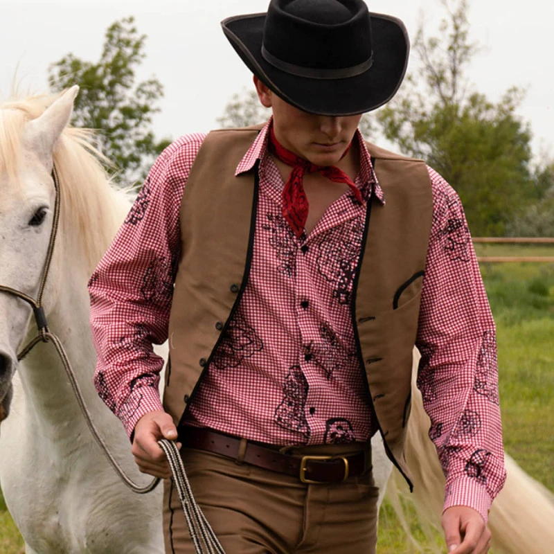 gilet de gardian noisette