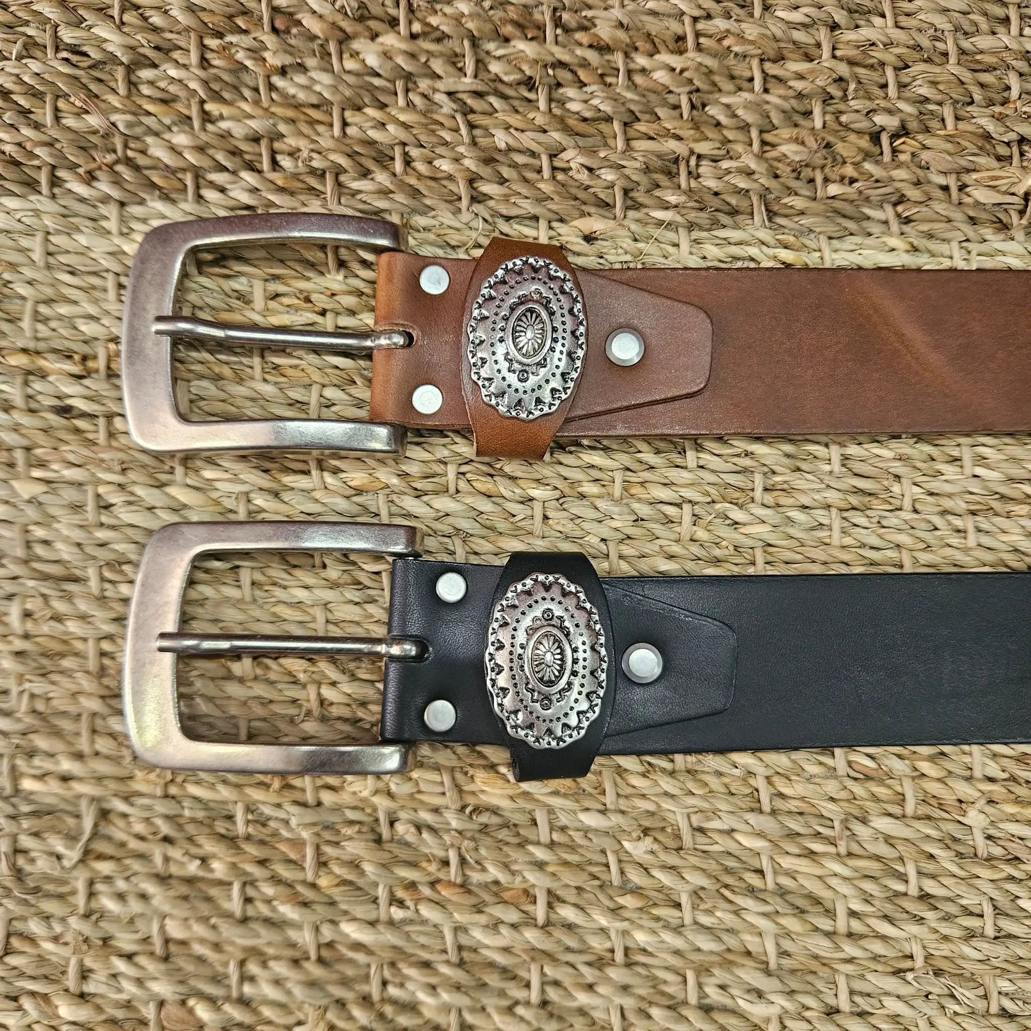 ceinture cuir cognac 021