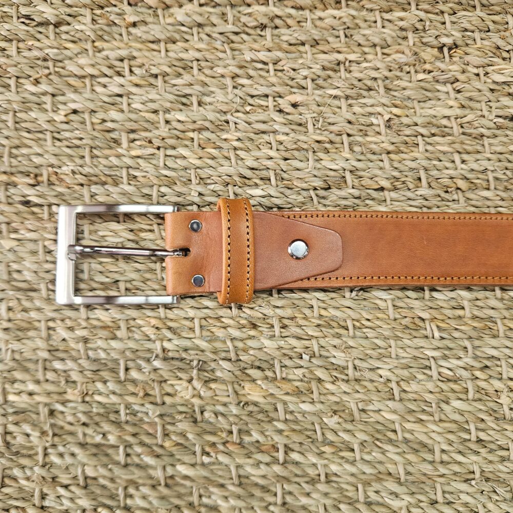 ceinture cuir marron 006