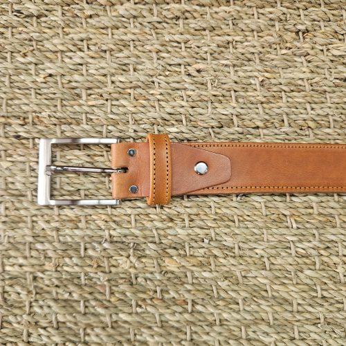 ceinture cuir marron 006