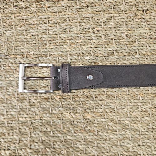 ceinture cuir brun 006