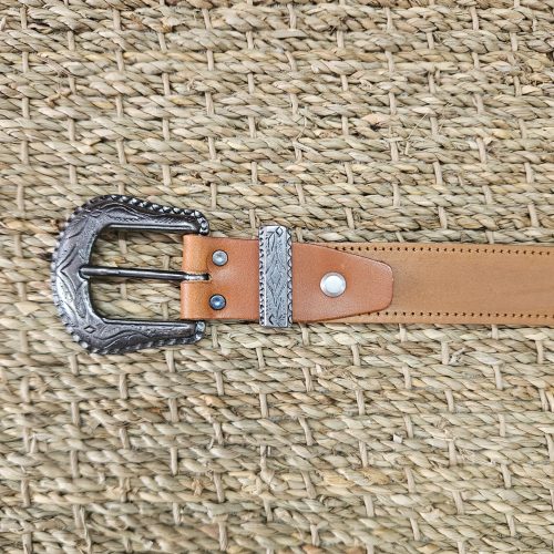 ceinture cuir fauve 833
