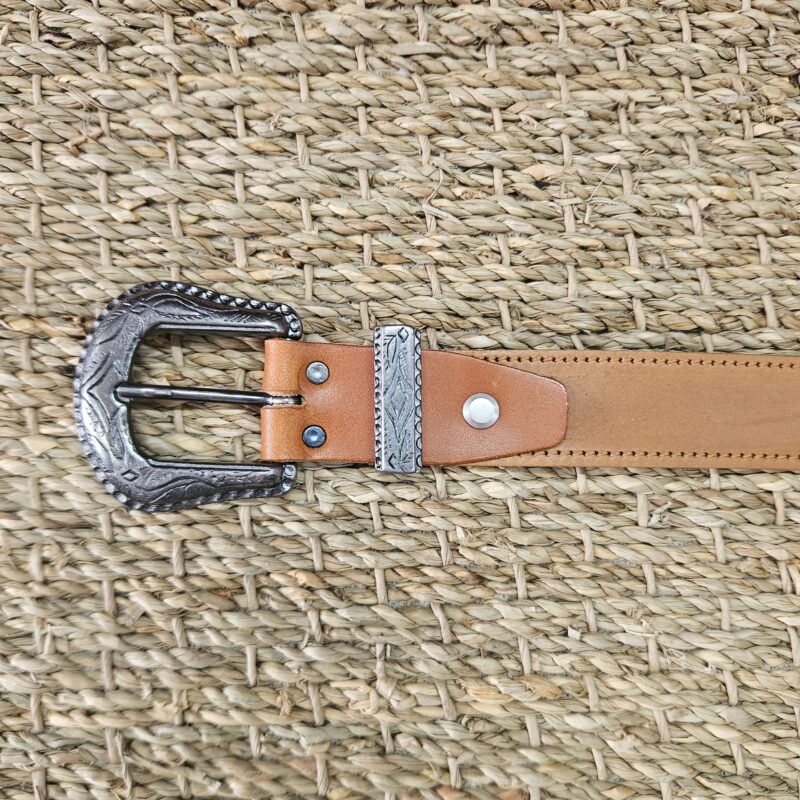ceinture cuir fauve 833
