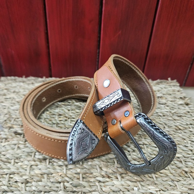 ceinture cuir fauve 833