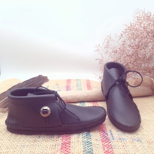 mocassin indien el lobo référence bird vachette noire