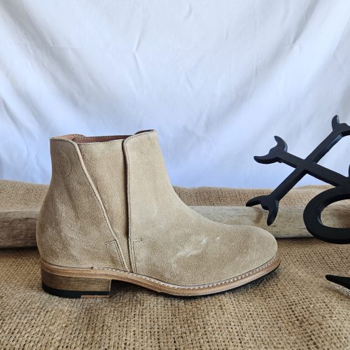 bottine femme cuir réf juliette désert